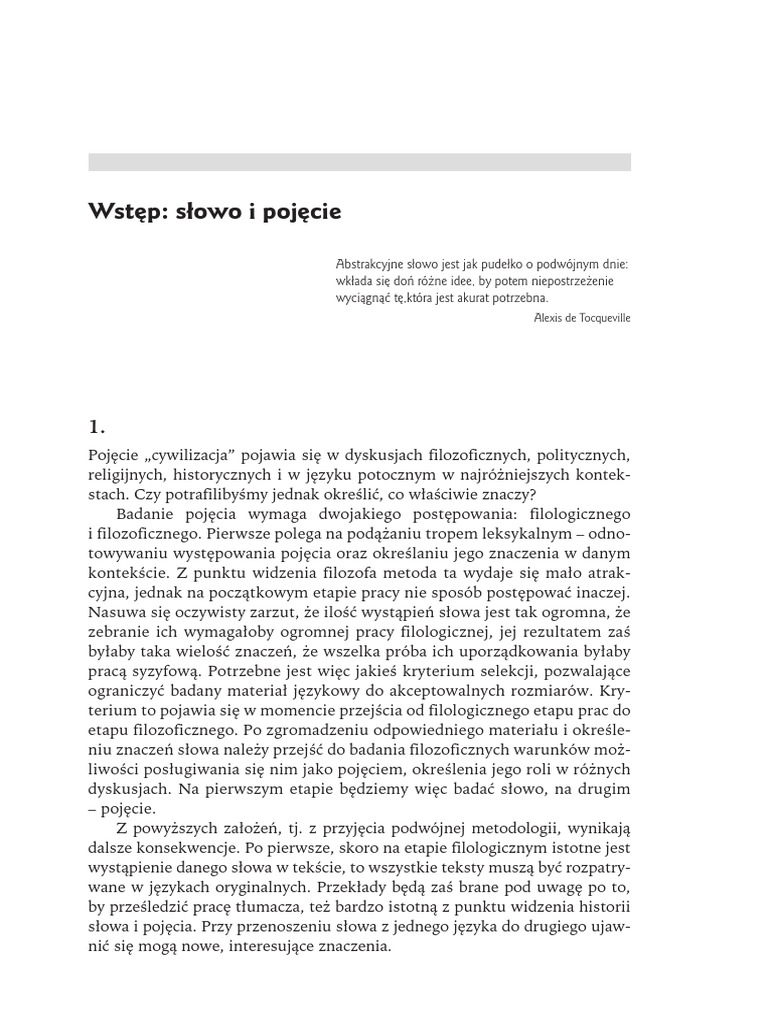 Cywilizacja Miłości Katecheza Cywilizacja Słowo Pojęcie | PDF