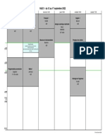 Emploi Du Temps de 1AGC1