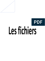 Les Fichiers