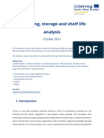 Literature Review - Packaging Storage and Shelf Life Analysis