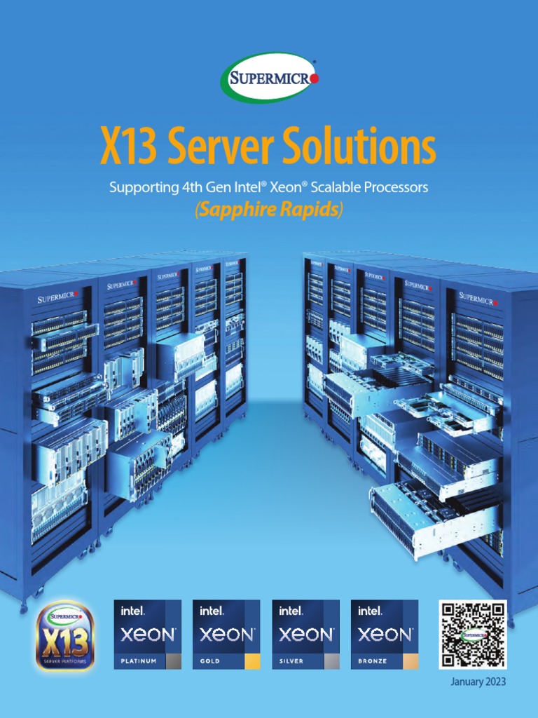 Brochure X13 Servers | PDF | Solid State Drive | Graphics Processing Unit
