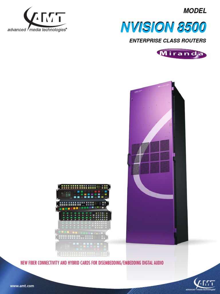 Nvision 8500 Amt | PDF | Video | Power Supply