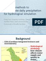 2012 - Gao Et Al - Assessing Methods To Disaggregate Daily Precip For Hydrological Simulation