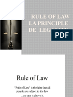 Rule of Law in India