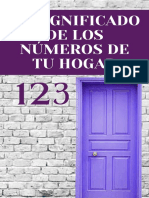 El Significado de Los Números de Tu Hogar - Numerología Pitagórica