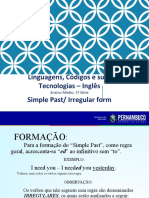 Simple Past Irregular Verbs