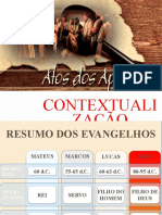 Atos Dos Apóstolos - Aula 01 - CONTEXTUALIZAÇÃO - Jesus Promete o Outro Paracleto (João 14 - 16-17)