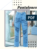 Pantalones varios estilos tallas medidas