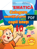 CMCI1 Matematica - Culegere Copiii Isteti - RE 2021