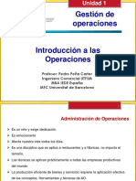 Introduccion A Las Operaciones Versión Clase