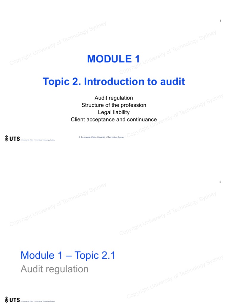 Module 1 Topic 2 UTS | PDF | Negligence | Duty Of Care