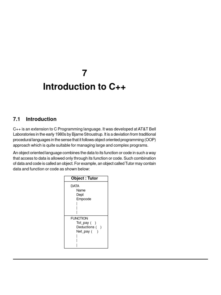 Introduction to C++ Programming Basics | PDF