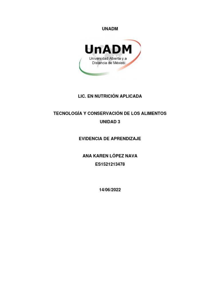 Ntca u3 ea anln pdf alimentos esterilizaci n microbiolog a 