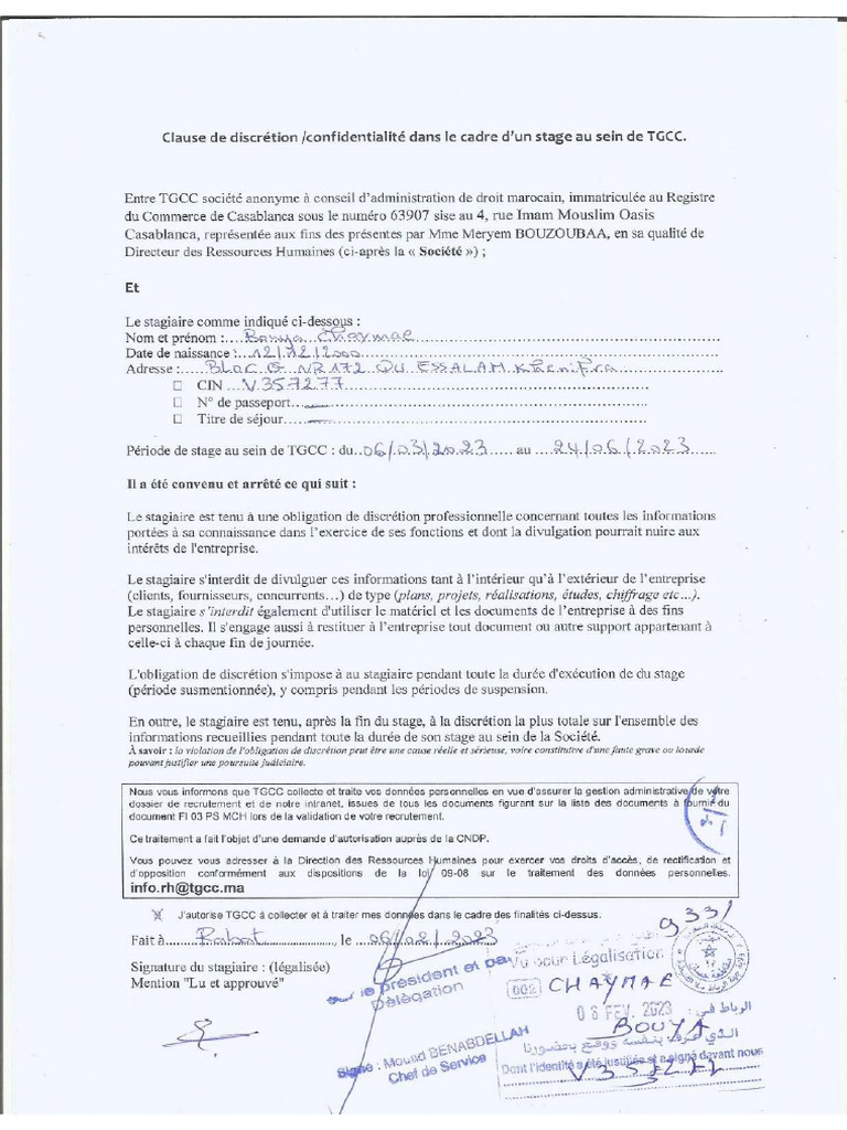 Clause de Discrétion | PDF