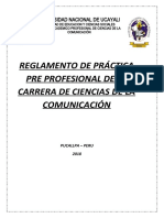 Reglamento de Practicas Comunicaciones