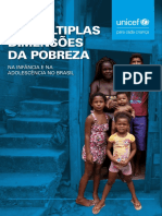 Multiplas Dimensoes Da Pobreza Na Infancia e Na Adolescencia No Brasil