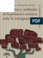 Opiniones y Actitudes de La Población Andaluza Ante La Inmigración