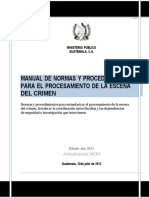 GUATEMALA Manual NP Escena Crimen - 180527332