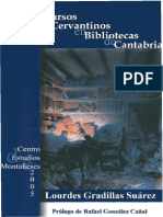 Recursos Cervantinos en Bibliotecas de Cantabria 2005