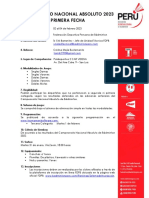 Prospecto Oficial CAMPEONATO NACIONAL ABSOLUTO 2023 PRIMERA FECHA 1