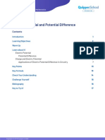 Electric Potential and Potential Difference: Lesson 3.2