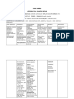 Plan Diario Sobre El Sistema Digestivo