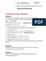 6 Espace - Vectoriel Cours 1