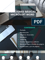 Funciones Basicas de Microsoft Word