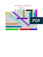 Sopa de Letras de Los Derechos