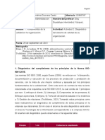 ADCal - Actividad 2 Diagnóstico Del Sistema de Calidad de Su Organización