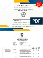 Kisi-Kisi IPA Kelas 6