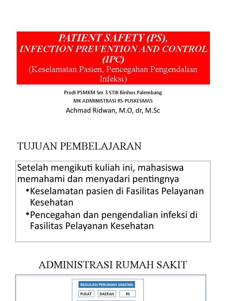 Patient Safety PPI | PDF