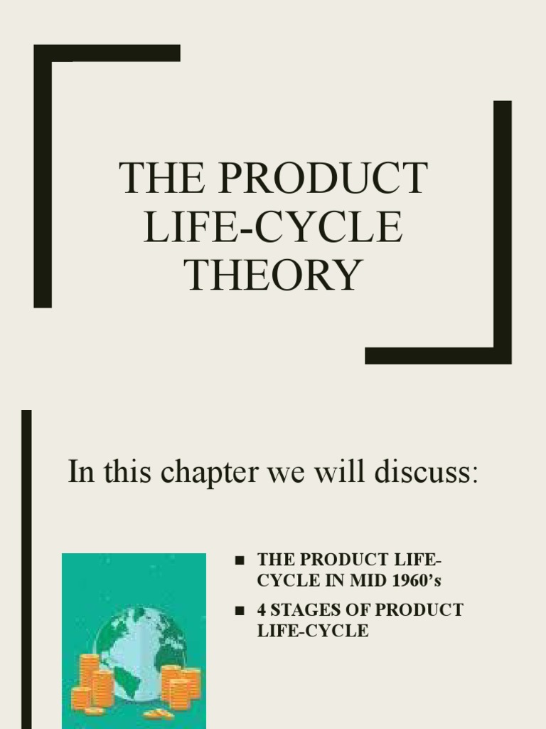 The Product Life Cycle Theory PDF