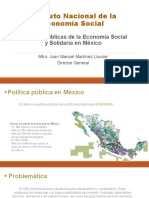 Políticas Públicas de La Economía Social y Solidaria Enméxico