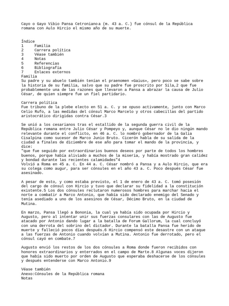 Cayo PDF Julio César Augusto