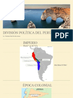 División Política Del Perú