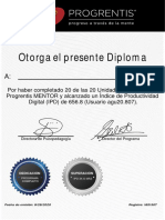 Diploma Progrentís 2020
