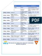 Programa de Curso de Consejería - Los Ríos B