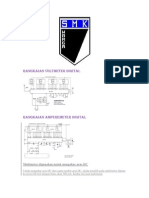 Rangkaian Voltmeter Digital