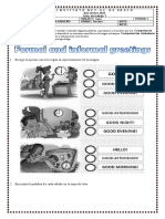 Formal and Informal Greetings #1 GRADO 3
