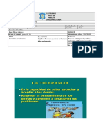 IED Buenos Aires Jornada Nocturna: Aprendo a ser tolerante