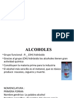 Alcoholes Química Tercero Bgu