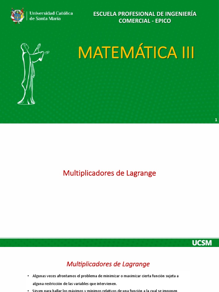 Ejercicios de Multiplicadores de Lagrange | PDF