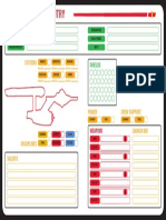 Star Trek Adventures Character Sheets Starship Registry - Original Series - Standard