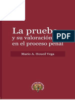 La Prueba y Su Valoración en El Proceso Penal - Mario A. Houed Vega