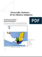 Desarrollo histórico de los idiomas mayas en Mesoamérica