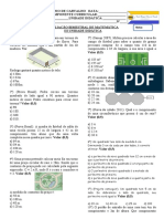 Avaliação Bimestral Matemática 9 ano D EMAC III Unidade - Copia