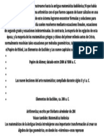 El álgebra (del árabe الجبر al-ŷabr ‘reintegración, recomposición’1_ y obtención de datos2_) es la rama de la matemática que estudia la combinación de elementos de estructuras abstractas acorde a ciertas reglas (4)