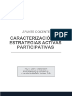 Caracterización de Las Estrategias Activas Participativas