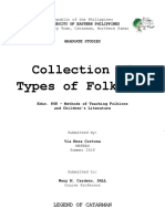 Collection of Types of Folklore